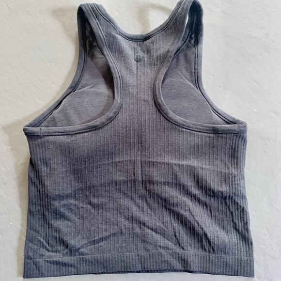 Lululemon Ebb to Street Cropped Racerback Tank Top Light Support 4 - Picture 4 of 7
